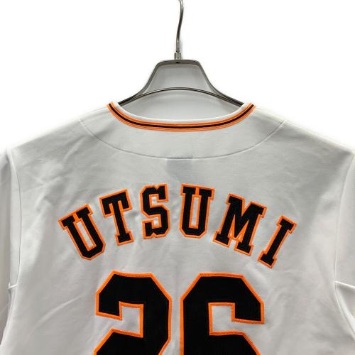 UNDER ARMOUR（アンダーアーマー） 野球ユニフォーム 読売ジャイアンツ (ヨミウリジャイアンツ)  メンズ SIZE L ホワイト×オレンジ