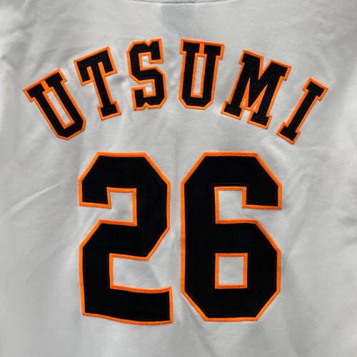 UNDER ARMOUR（アンダーアーマー） 野球ユニフォーム 読売ジャイアンツ (ヨミウリジャイアンツ)  メンズ SIZE L ホワイト×オレンジ
