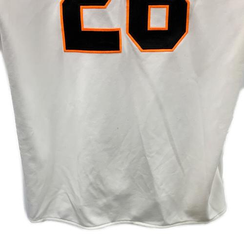 UNDER ARMOUR（アンダーアーマー） 野球ユニフォーム 読売ジャイアンツ (ヨミウリジャイアンツ)  メンズ SIZE L ホワイト×オレンジ