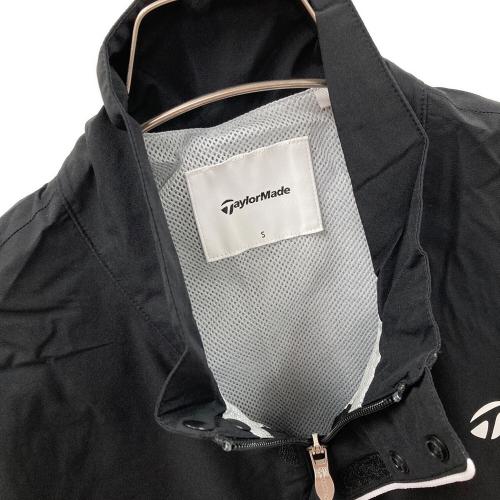 TaylorMade (テーラーメイド) ゴルフウェア（セットアップ）ベーシック レインスーツ TD470 レディースS ブラック×ホワイト