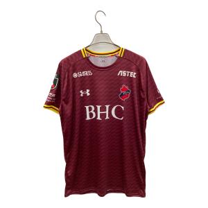 UNDER ARMOUR（アンダーアーマー） いわきFC サッカーユニフォーム 山口 大輝 メンズ SIZE XL エンジ