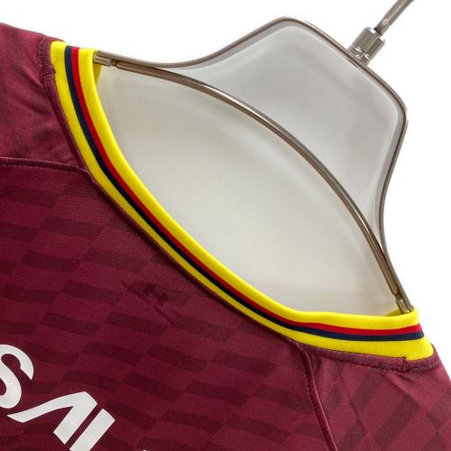 UNDER ARMOUR（アンダーアーマー） いわきFC サッカーユニフォーム 山口 大輝 メンズ SIZE XL エンジ
