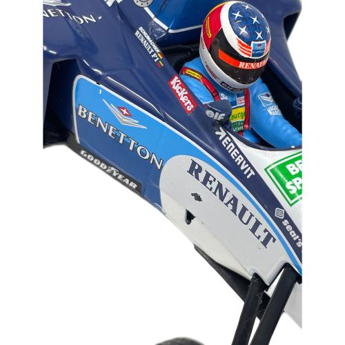 MINICHAMPS（ミニチャンプス） ミハエル・シューマッハコレクション ベネトン Ｂ-195 1/18 ミニカー