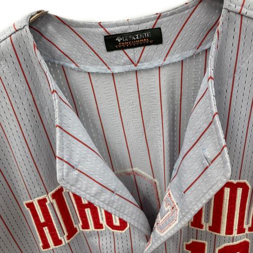 広島東洋カープ (ヒロシマトウヨウカープ) DESCENTE（デサント） ユニフォーム 応援グッズ 10番 グレー×レッド