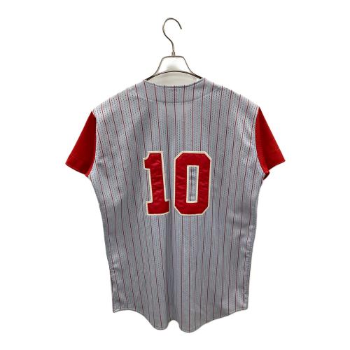 広島東洋カープ (ヒロシマトウヨウカープ) DESCENTE（デサント） ユニフォーム 応援グッズ 10番 グレー×レッド