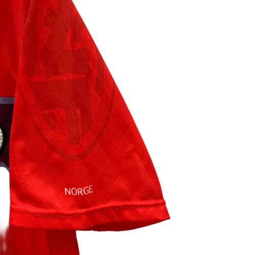 UMBRO (アンブロ) ゲームシャツ ノルウェー代表ホームシャツ ヴィンテージ メンズ SIZE XL レッド×ホワイト