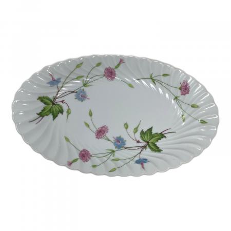 Haviland 蓋付きオーバルベジタブルボウル HAVILAND (アビランド) オーバルプレート 2Pセット 花柄｜トレファクONLINE