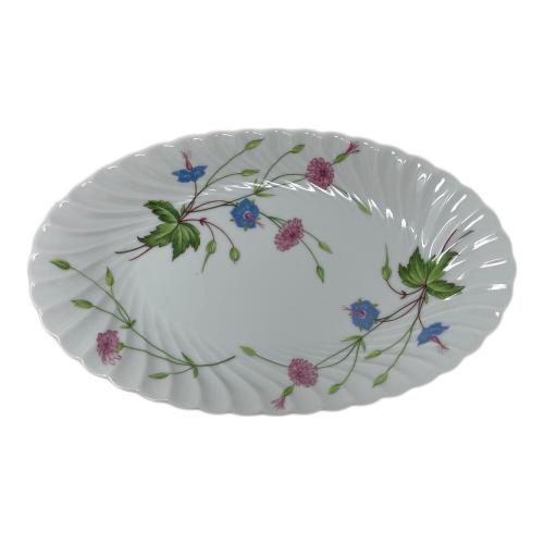 HAVILAND (アビランド) オーバルプレート 2Pセット 花柄