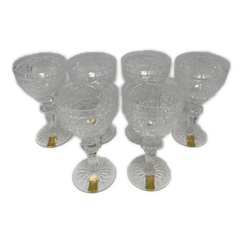 MEISSEN CRYSTAL (マイセン クリスタル) ワイングラス 6Pセット