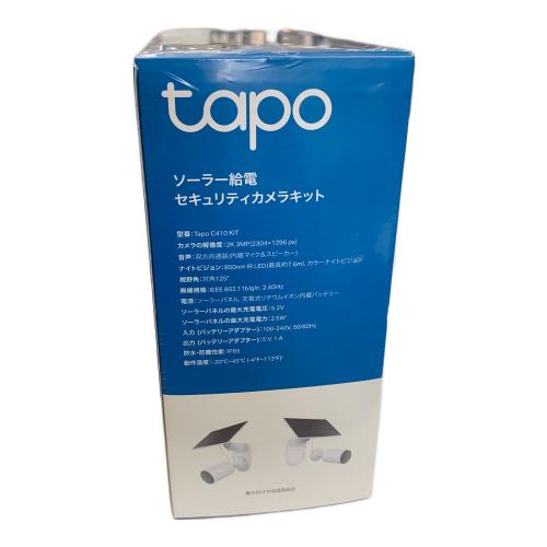 tapo (タポ) ソーラー給電 セキュリティカメラキット Tapo C410 KIT tp-link C410 KIT