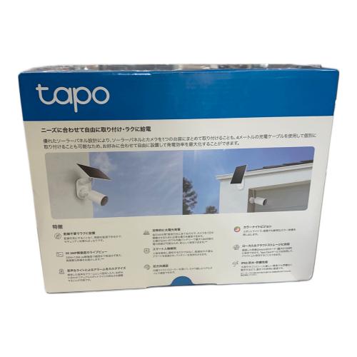 tapo (タポ) ソーラー給電 セキュリティカメラキット Tapo C410 KIT tp-link C410 KIT
