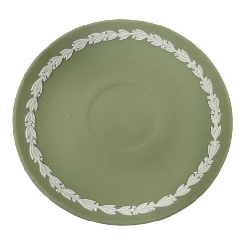 Wedgwood (ウェッジウッド) ティーカップ&ソーサー ジャスパーダンシングアワー グリーン　