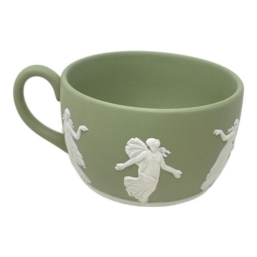 Wedgwood (ウェッジウッド) ティーカップ&ソーサー ジャスパーダンシングアワー グリーン　
