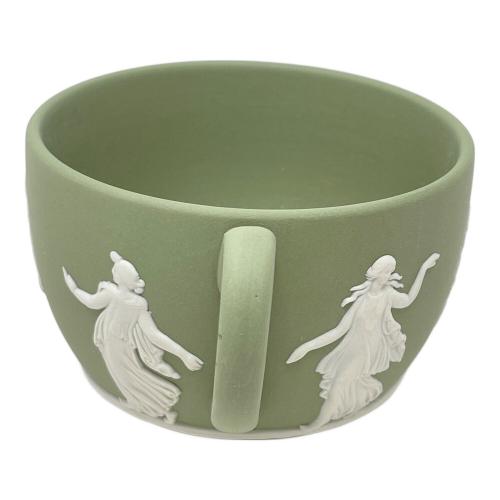 Wedgwood (ウェッジウッド) ティーカップ&ソーサー ジャスパーダンシングアワー グリーン　