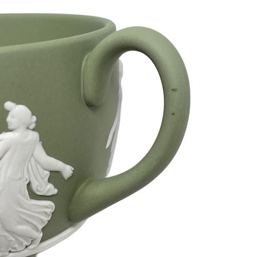 Wedgwood (ウェッジウッド) ティーカップ&ソーサー ジャスパーダンシングアワー グリーン　