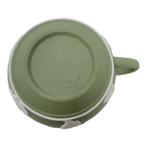 Wedgwood (ウェッジウッド) ティーカップ&ソーサー ジャスパーダンシングアワー グリーン　