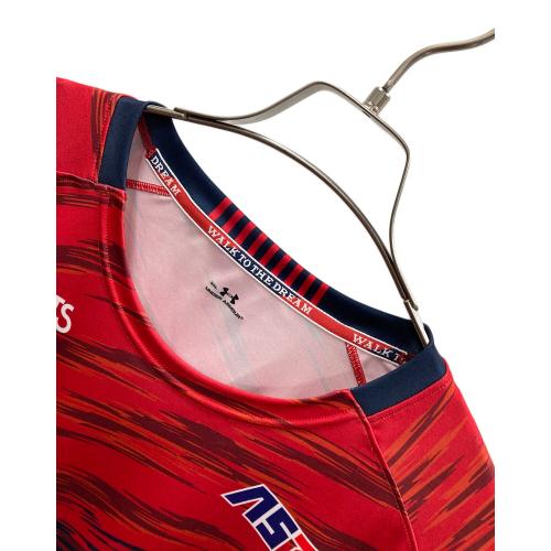 UNDER ARMOUR (アンダーアーマー) サッカーユニフォーム いわきFC 2025 レプリカユニフォーム M042101 メンズ 3XL レッド
