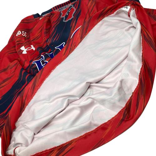 UNDER ARMOUR (アンダーアーマー) サッカーユニフォーム いわきFC 2025 レプリカユニフォーム M042101 メンズ 3XL レッド
