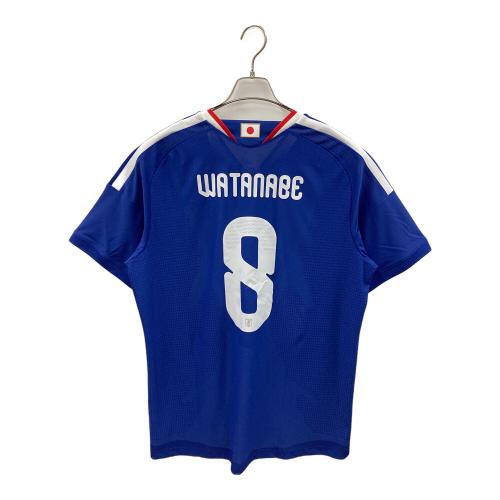 日本代表 (ニホンダイヒョウ)×adidas（アディダス）サッカーユニフォーム 背番号カスタム 2026 JN1867 メンズ SIZE 3XL ブルー