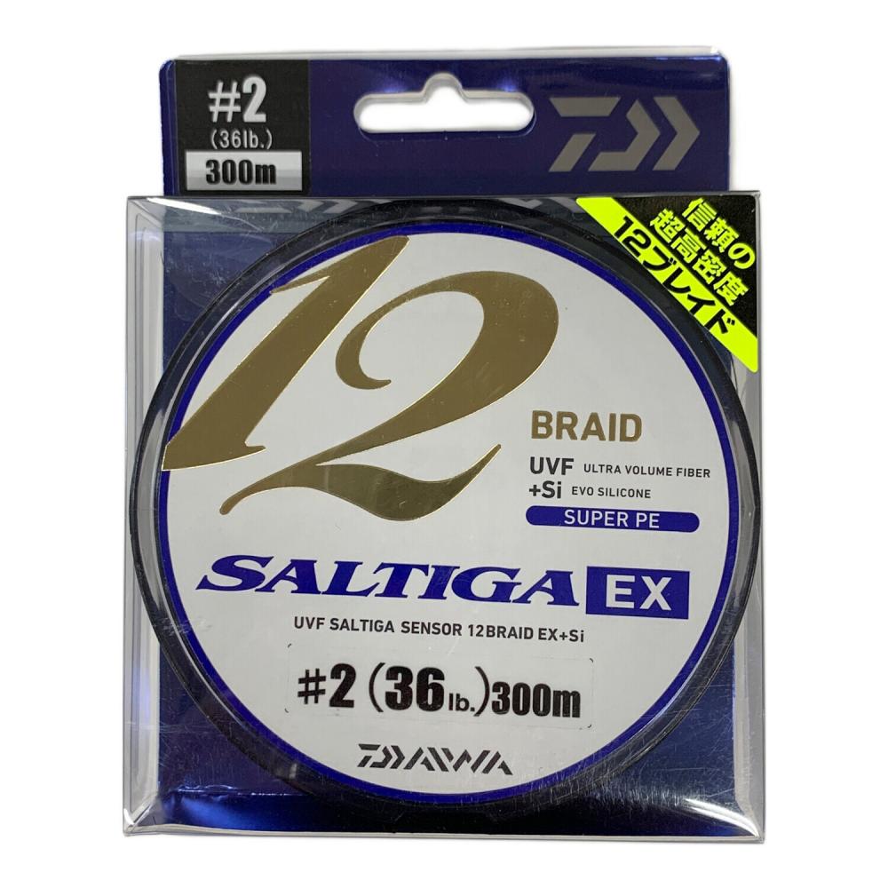 DAIWA (ダイワ) UVF ソルティガEX 12本ブレイド EX + Si ＃2（36lb