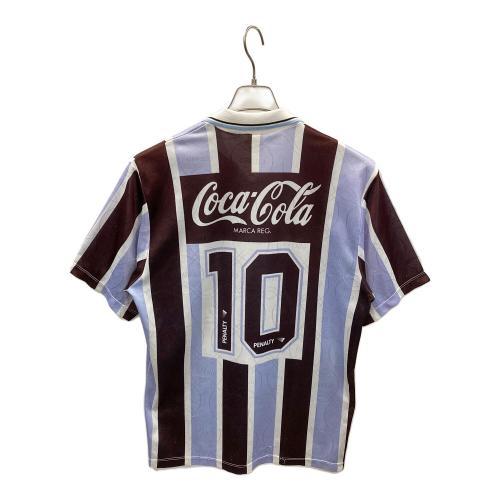 PENALTY (ペナルティ) サッカーユニフォーム グレミオ コカ・コーラ 10番 メンズ SIZE L ブラウン×パープル