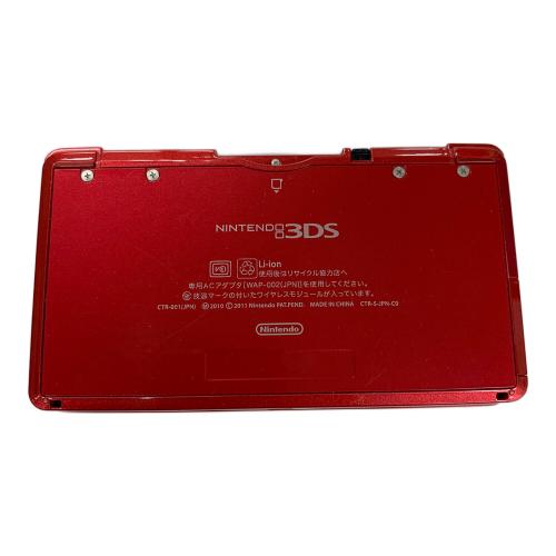 Nintendo (ニンテンドー) ゲーム機 3DS CTR-001 レッド 任天堂