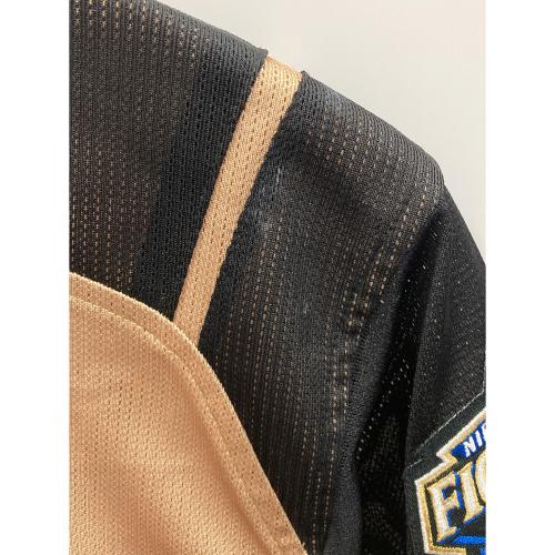 MIZUNO（ミズノ） 北海道日本ハムファイターズ (ホッカイドウニッポンハムファイターズ) 野球ユニフォーム レプリカ 15番 上沢直之 サイン入り メンズ ブラック×ゴールド