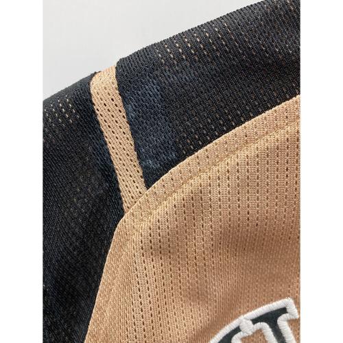 MIZUNO（ミズノ） 北海道日本ハムファイターズ (ホッカイドウニッポンハムファイターズ) 野球ユニフォーム レプリカ 15番 上沢直之 サイン入り メンズ ブラック×ゴールド