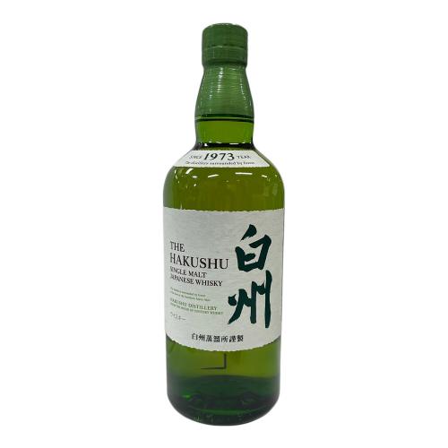 SUNTORY（サントリー） ジャパニーズウィスキー 白州 シングルモルト 700ml