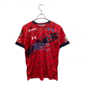 UNDER ARMOUR（アンダーアーマー）いわきFC (イワキエフシー) サッカーユニフォーム2025レプリカ10番 6009038 メンズ SIZE M レッド
