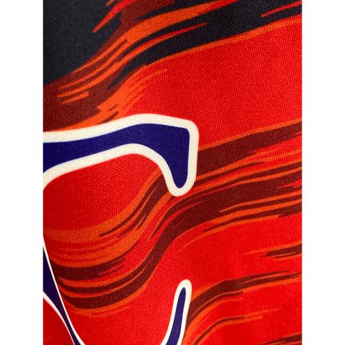 UNDER ARMOUR（アンダーアーマー）いわきFC (イワキエフシー) サッカーユニフォーム2025レプリカ10番 6009038 メンズ SIZE M レッド