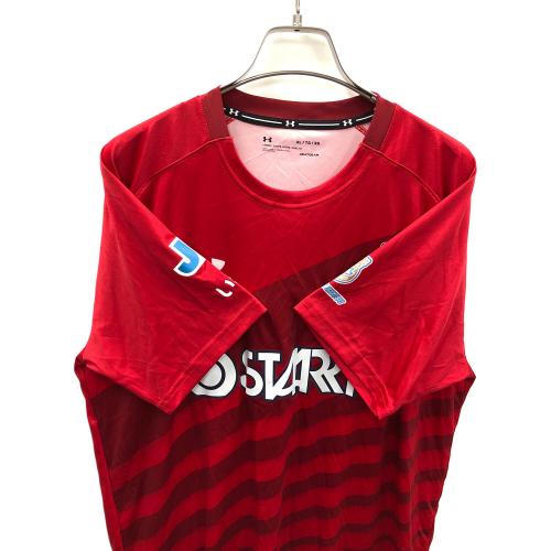 UNDER ARMOUR (アンダーアーマー) レプリカサッカーユニフォーム 2021 IWAKI FC 1368574 メンズ SIZE XL レッド