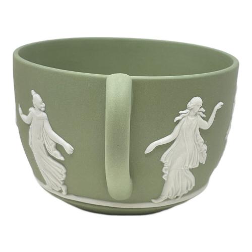 Wedgwood (ウェッジウッド) ティーカップ&ソーサー ジャスパーダンシングアワー グリーン
