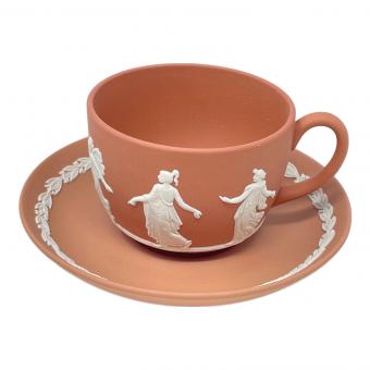 Wedgwood (ウェッジウッド) ティーカップ&ソーサー ジャスパーダンシングアワー オレンジ