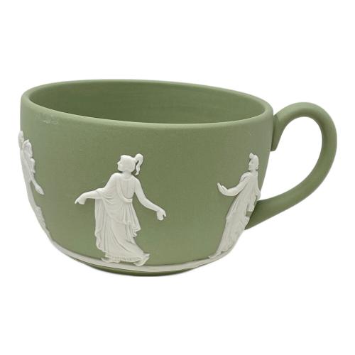 Wedgwood (ウェッジウッド) ティーカップ&ソーサー ジャスパーダンシングアワー グリーン