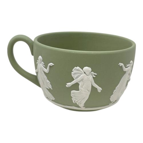 Wedgwood (ウェッジウッド) ティーカップ&ソーサー ジャスパーダンシングアワー グリーン