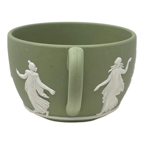 Wedgwood (ウェッジウッド) ティーカップ&ソーサー ジャスパーダンシングアワー グリーン
