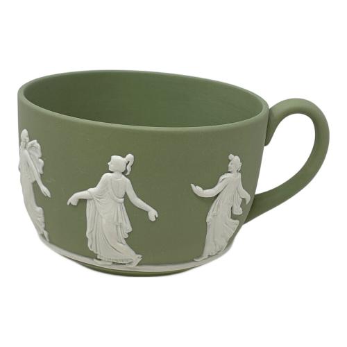 Wedgwood (ウェッジウッド) ティーカップ&ソーサー ジャスパーダンシングアワー グリーン