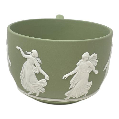 Wedgwood (ウェッジウッド) ティーカップ&ソーサー ジャスパーダンシングアワー グリーン