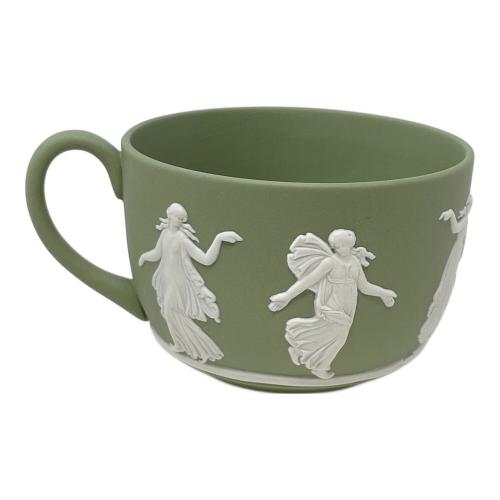 Wedgwood (ウェッジウッド) ティーカップ&ソーサー ジャスパーダンシングアワー グリーン