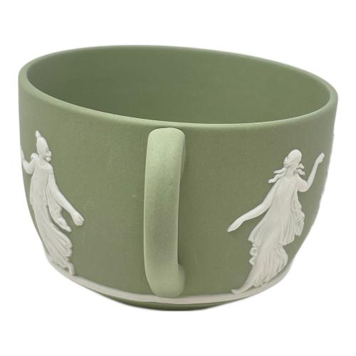 Wedgwood (ウェッジウッド) ティーカップ&ソーサー ジャスパーダンシングアワー グリーン