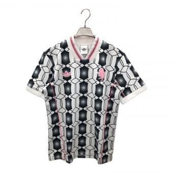 adidas (アディダス) ジャージ ユベントスFC LFSTLR（ライフスタイラー）JM9447 メンズ SIZE M ホワイト×ブラック/サッカーカモ柄