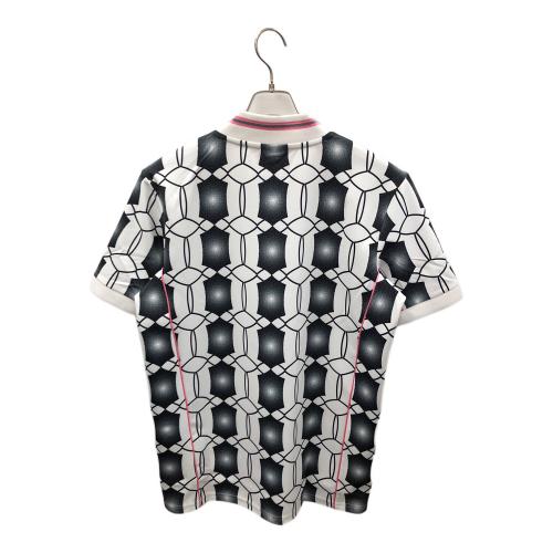 adidas (アディダス) ジャージ ユベントスFC LFSTLR（ライフスタイラー）JM9447 メンズ SIZE M ホワイト×ブラック/サッカーカモ柄