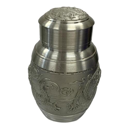 茶筒 DRAGON PEWTER（ドラゴン ピューター）