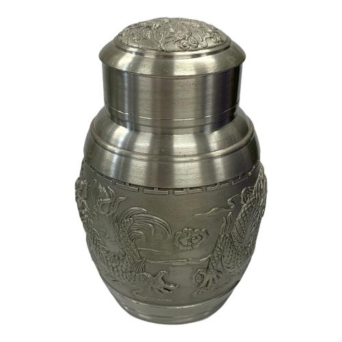 茶筒 DRAGON PEWTER（ドラゴン ピューター）
