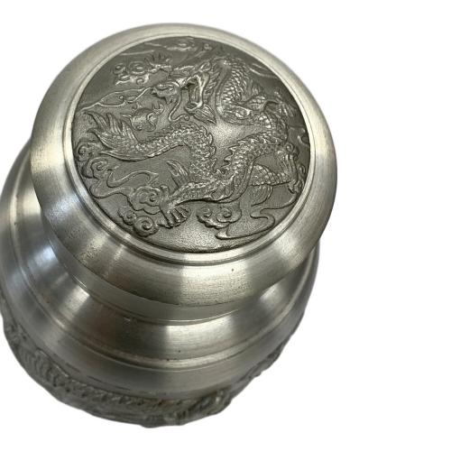 茶筒 DRAGON PEWTER（ドラゴン ピューター）