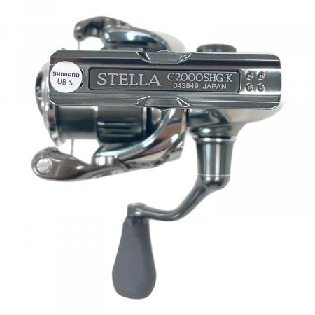 STELLA C2000SHG スピニングリール SHIMANO (シマノ) スピニングリール 22 STELLA (ステラ) C2000SHG-K