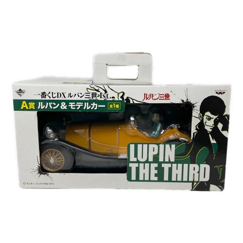 BANPRESTO（バンプレスト） ルパン三世 ルパン＆モデルカー フィギュア 一番くじDX ルパン三世1st. A賞