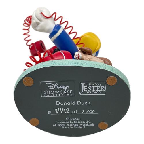 DISNEY SHOWCASE (ディズニーショーケース) ミニバストスタチュー ドナルド&チップ&デール 電話 フィギュア