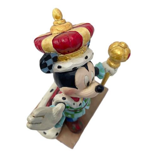 DISNEY SHOWCASE (ディズニーショーケース) King For A Day ミッキーマウス ストーンレジンスタチュー フィギュア